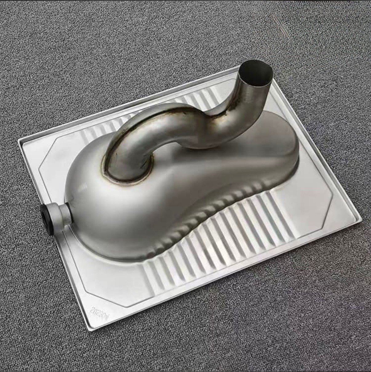 Stainless Steel Squat Toilet S-Trap