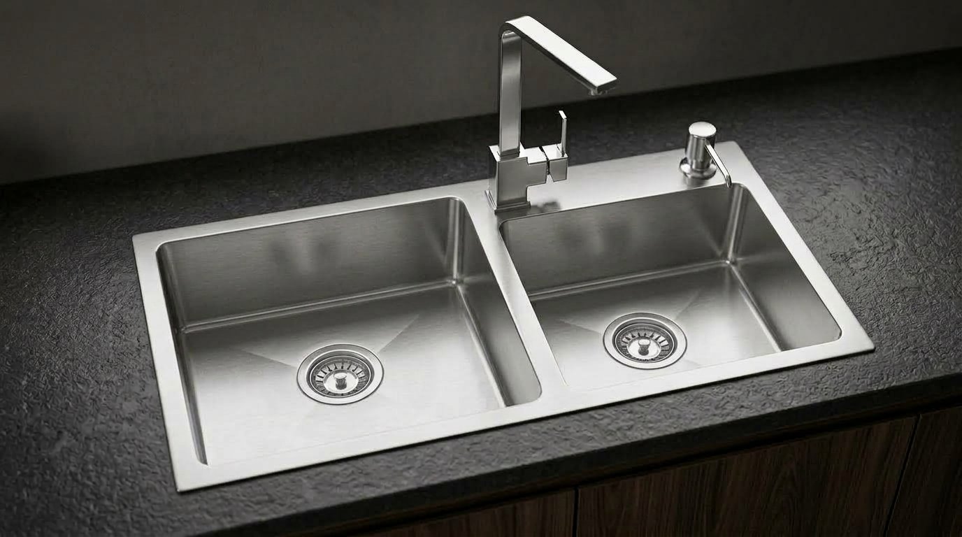 Kitchen Sink-Heavy Duty-DB-Silver