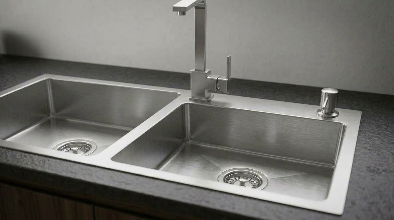 Kitchen Sink-Heavy Duty-DB-Silver