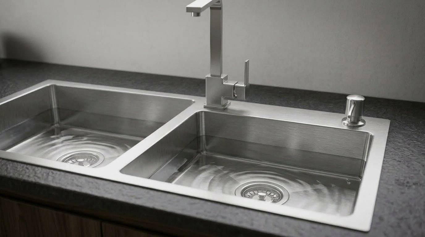 Kitchen Sink-Heavy Duty-DB-Silver