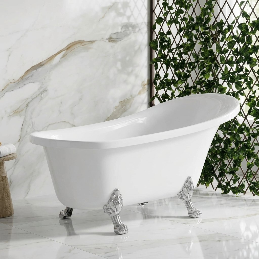 Luxury Freestanding Clawfoot bathtub